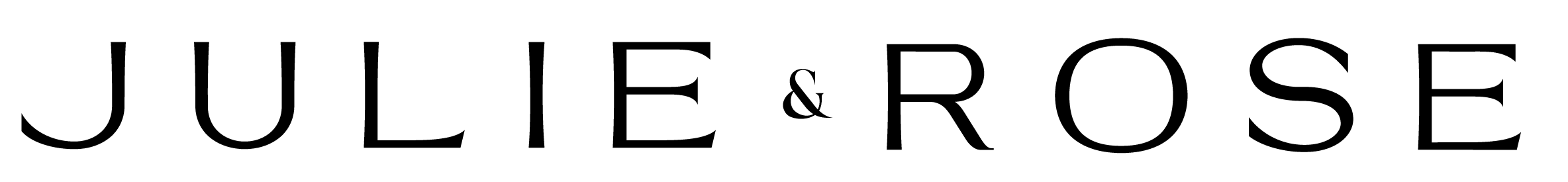 JULIE & ROSE - Logo black